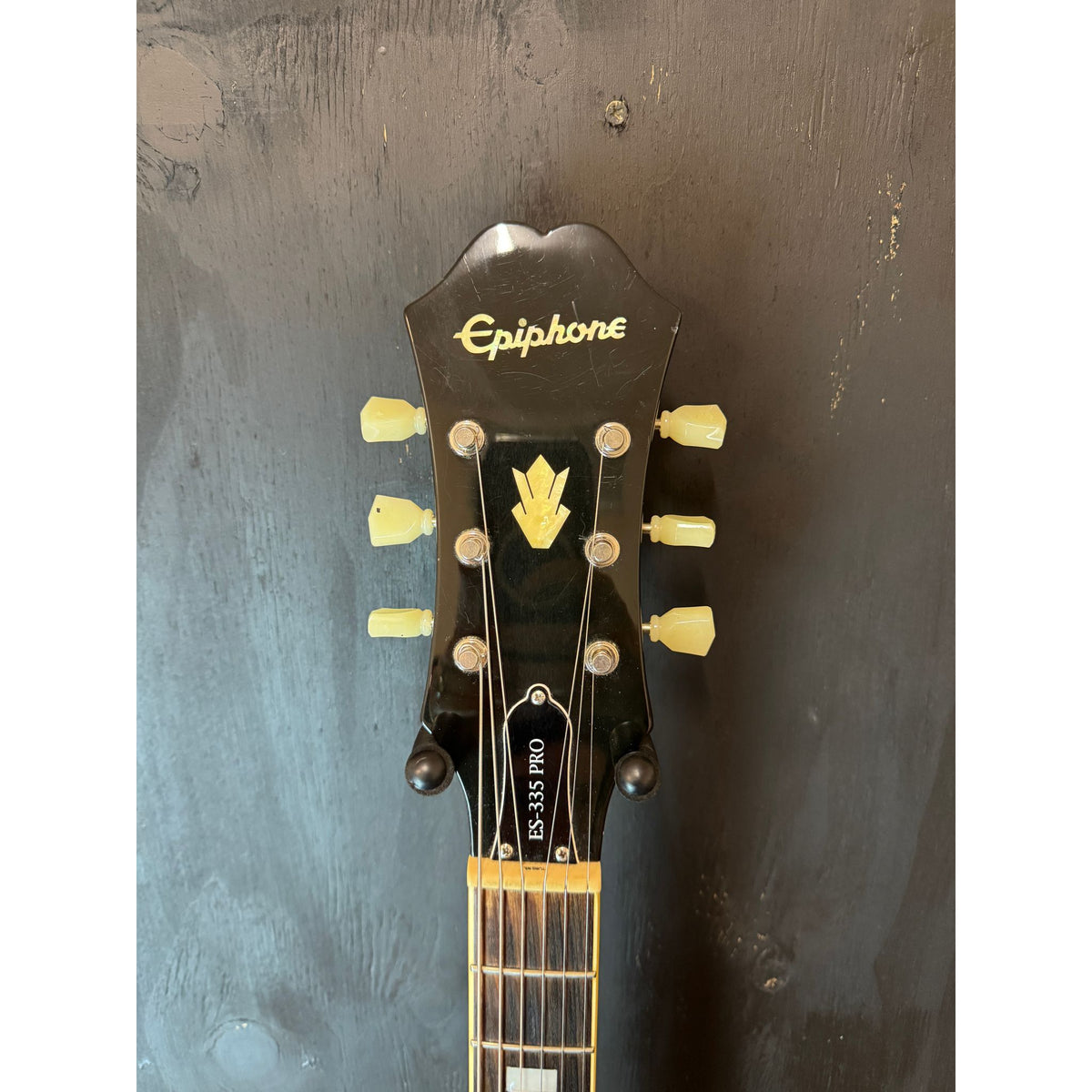 Used Epiphone ES-335 PRO Electric Guitar Blue Burst with Hardcase