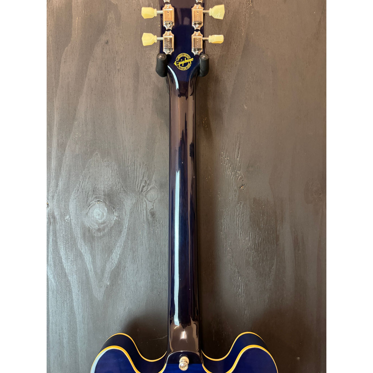 Used Epiphone ES-335 PRO Electric Guitar Blue Burst with Hardcase