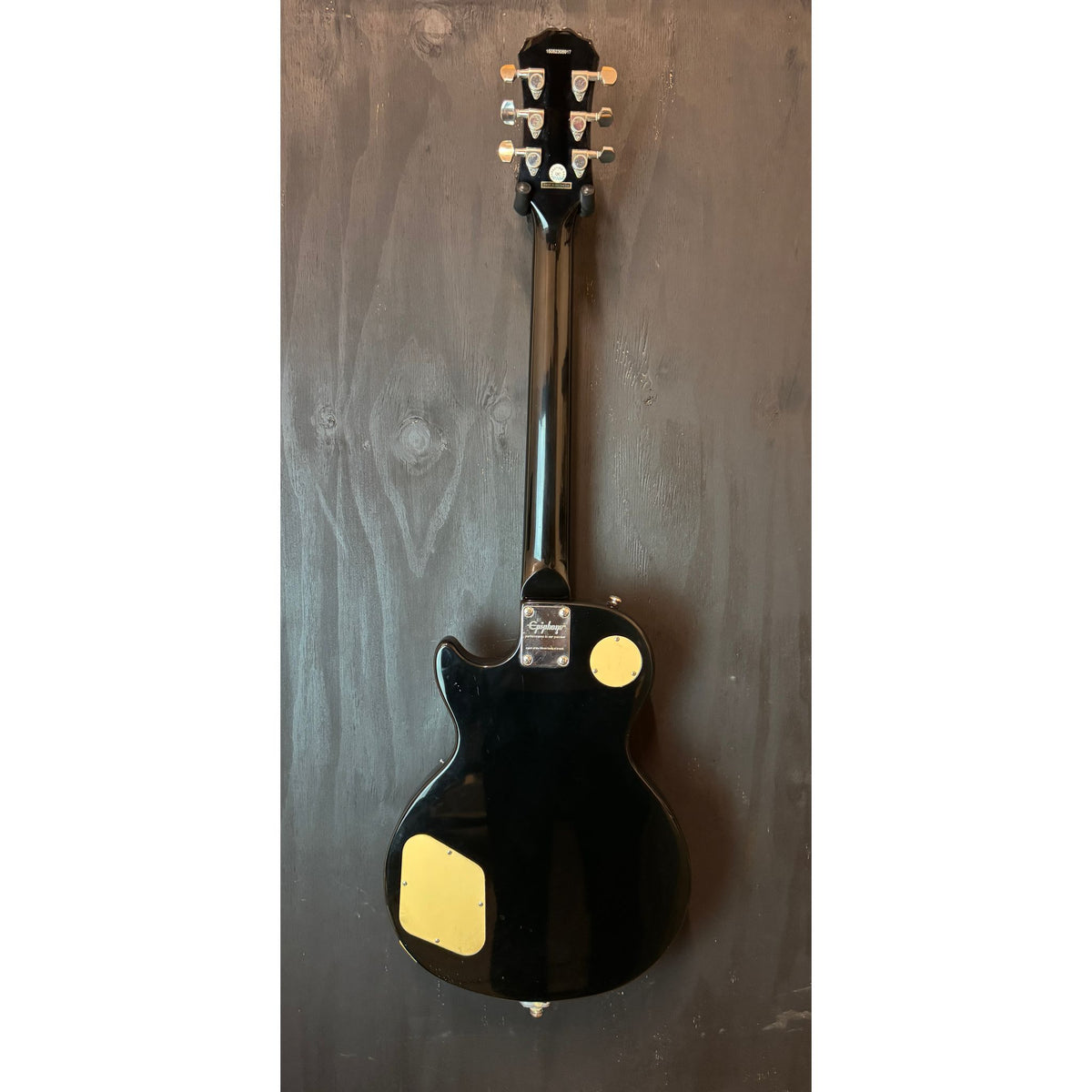 Used Epiphone Les Paul Electric Guitar Black With Tremolo