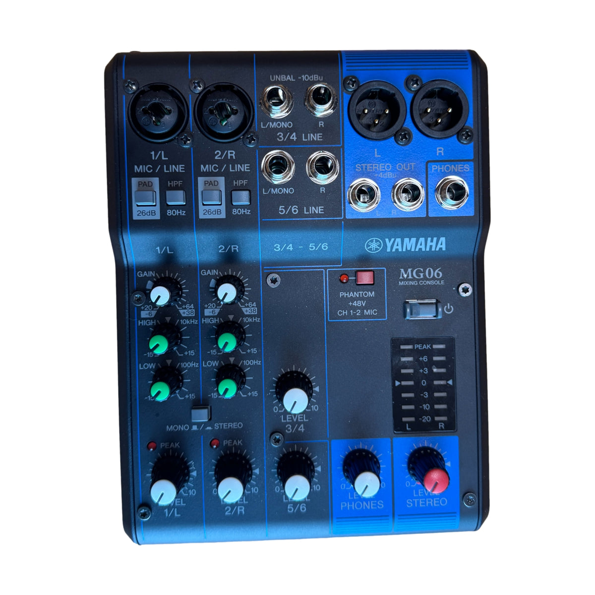 Used Yamaha MG06 D-PRE Mixer