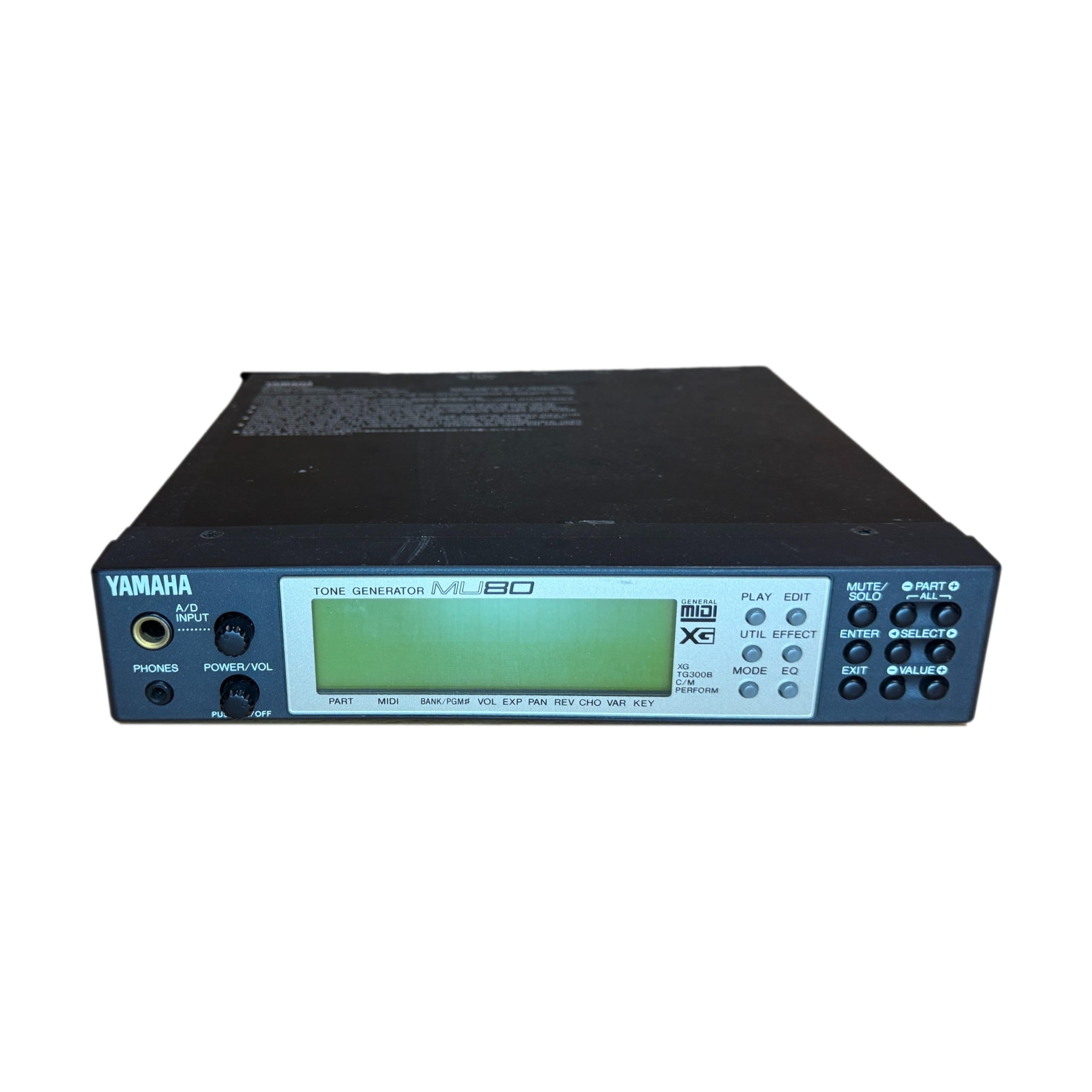 Used Yamaha MU-80 Tone Generator MIDI Sound Source - Planet Music