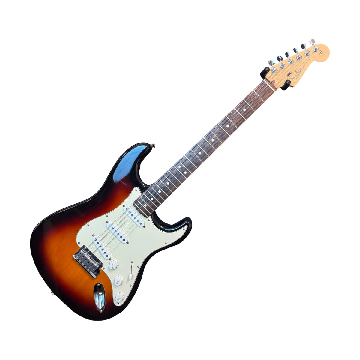 Used 2006 Fender American Stratocaster Sunburst in Hardcase