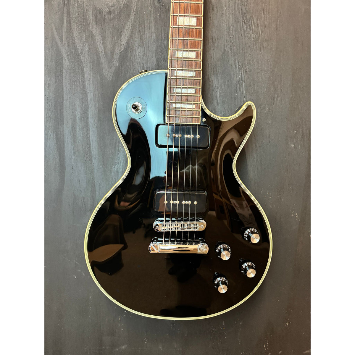 Used 2009 Burny RLC 55-P Les Paul copy in Hiscox Hardcase