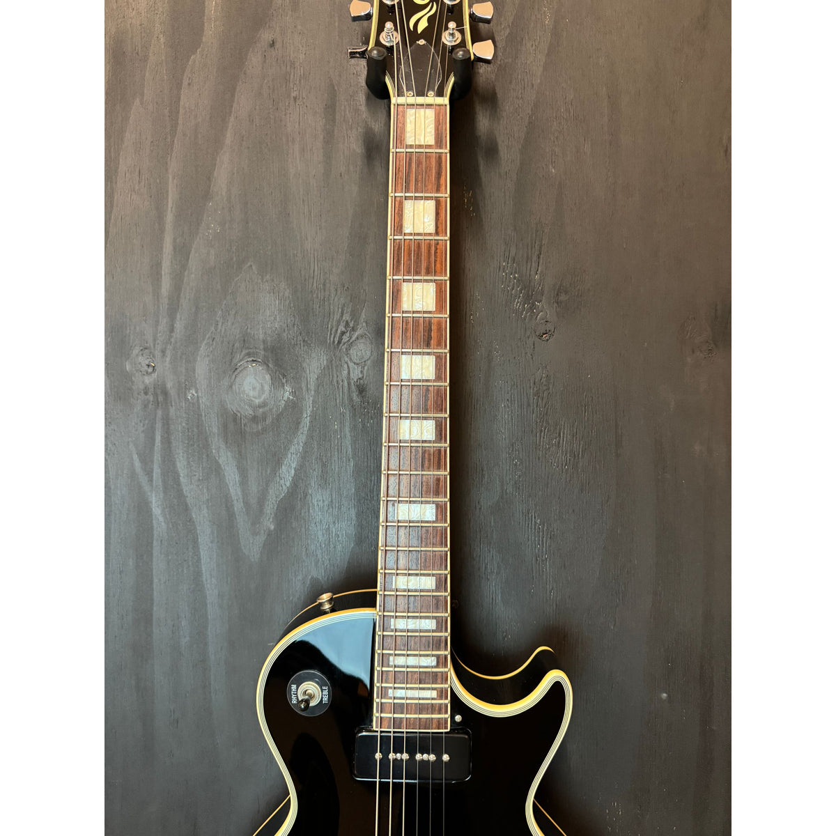 Used 2009 Burny RLC 55-P Les Paul copy in Hiscox Hardcase