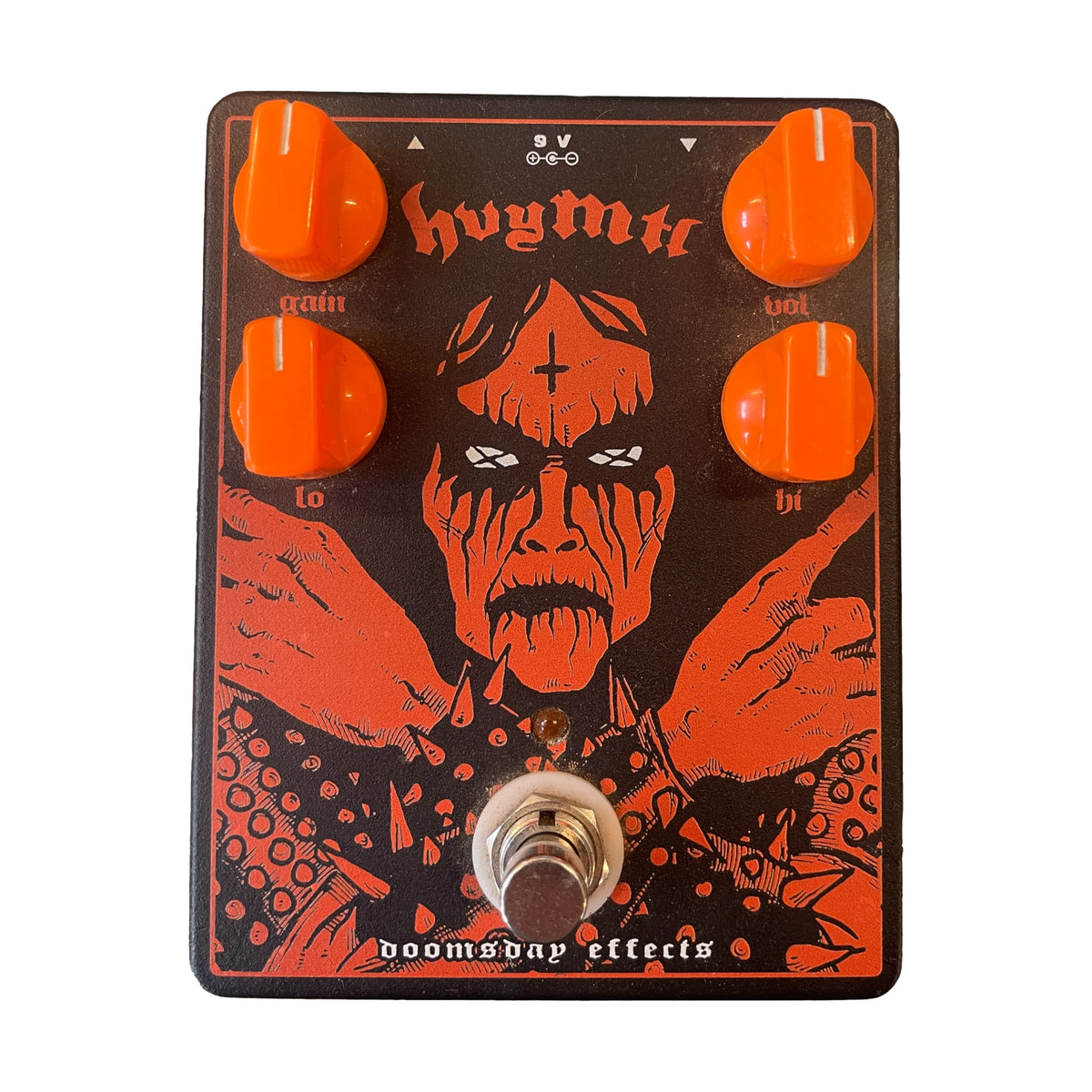 Used Doomsday Effects Heavy Metal Distortion Guitar Pedal