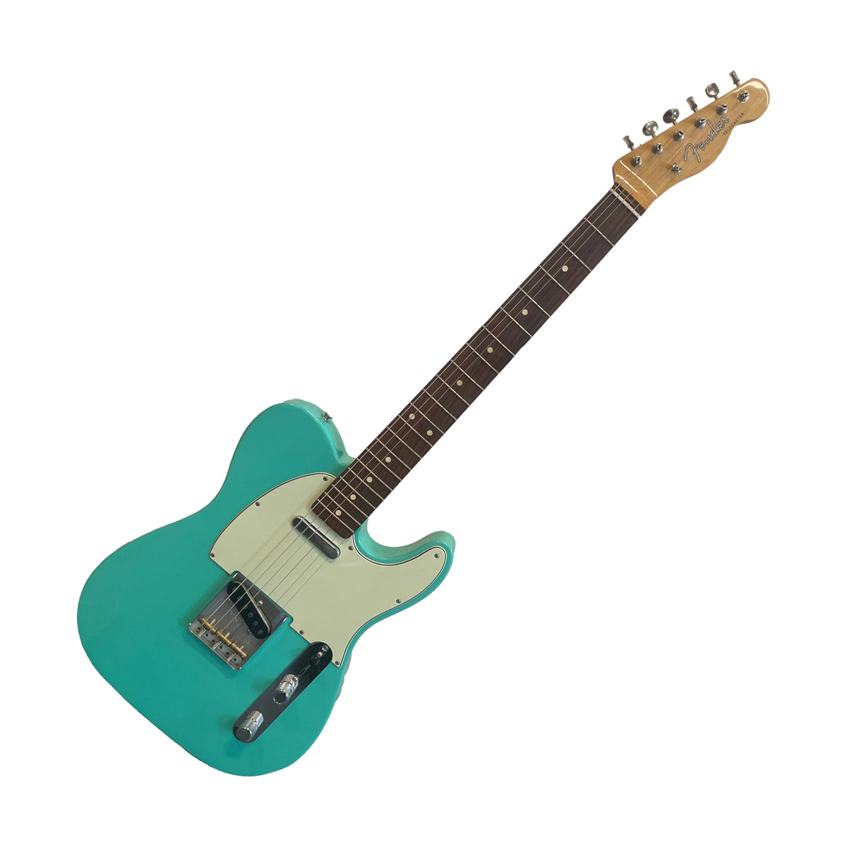 Used Fender Vintera 60s Telecaster Modified Electric GuitarSea Foam Green
