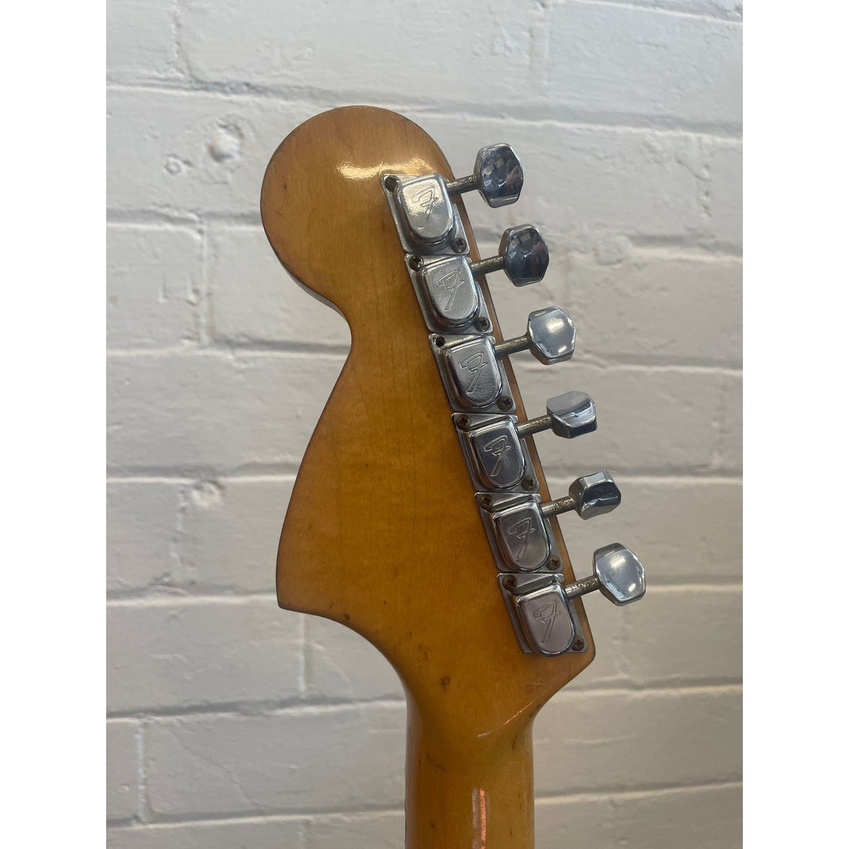 Used Fender Mustang Electric Guitar 1978 Sunburst