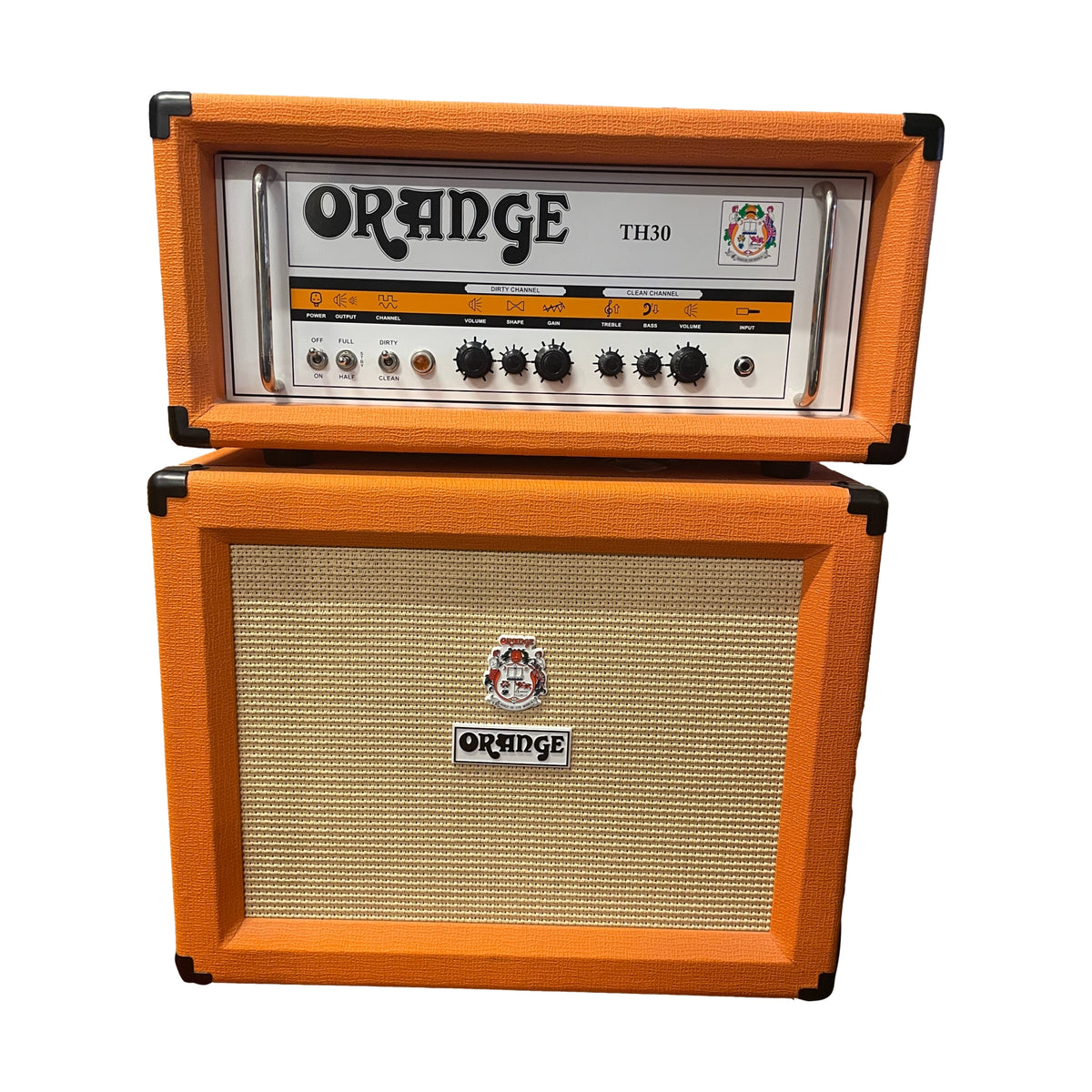 Used Orange TH30H Amp Head with PPC112 Guitar Cab