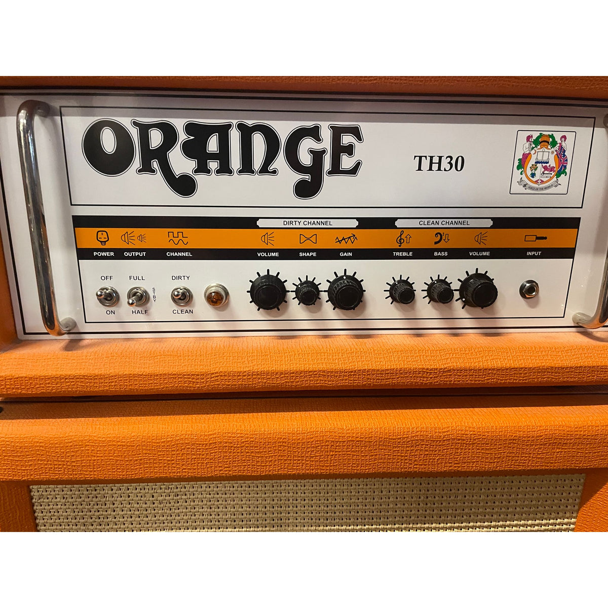 Used Orange TH30H Amp Head with PPC112 Guitar Cab