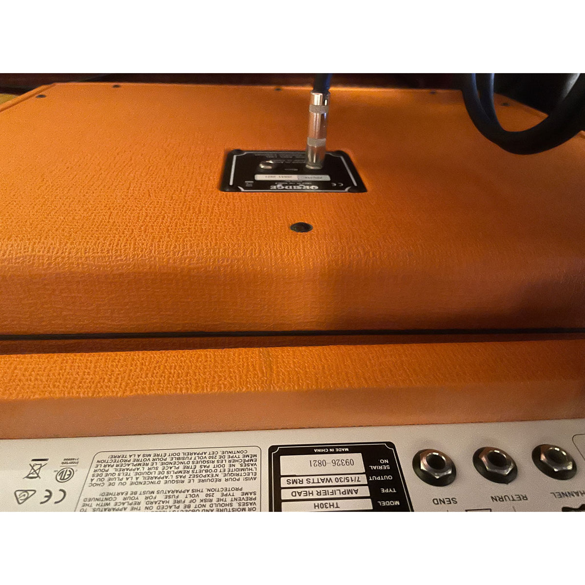 Used Orange TH30H Amp Head with PPC112 Guitar Cab