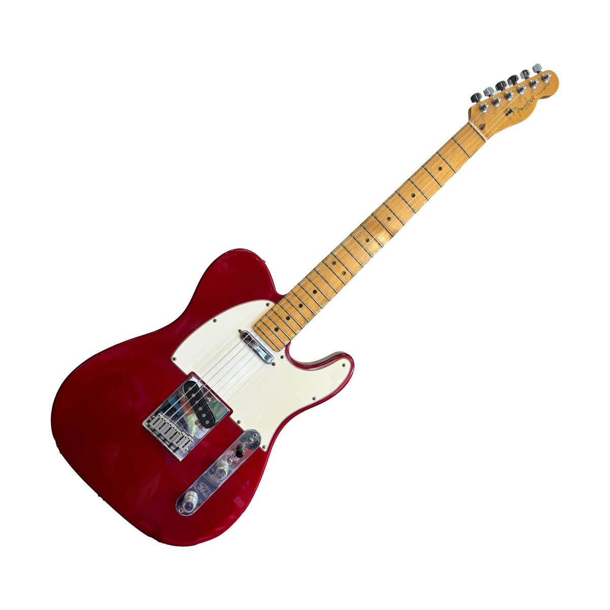 Used Fender American Standard Telecaster 1996 &#39;Candy Apple Red&#39; w/ Case