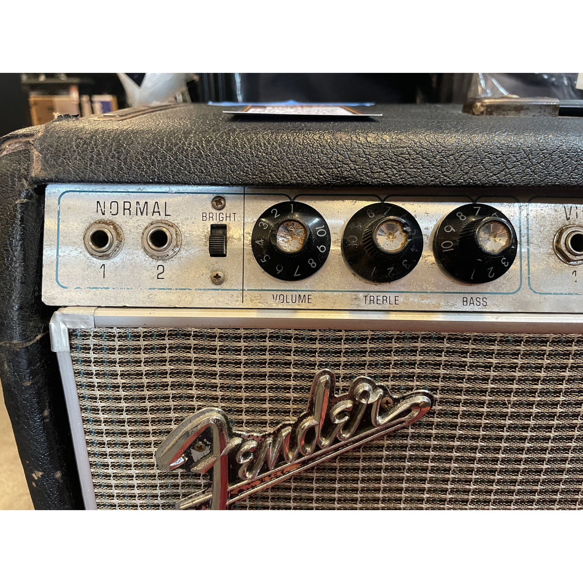 Used 1968 Fender Pro Reverb "Drip Edge" 40 Watt Guitar Amplifier