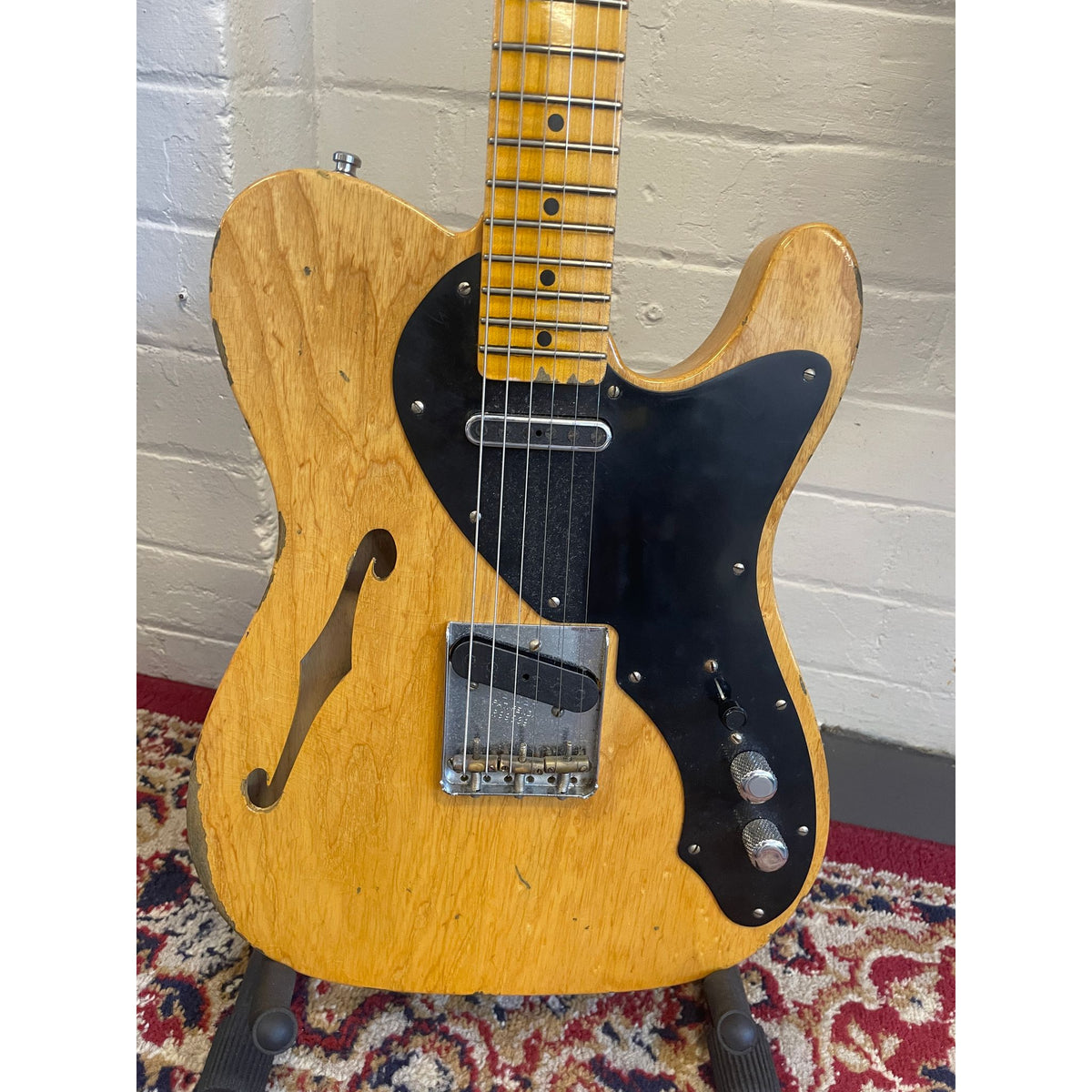 Used 2019 Limited Edition Fender Custom Shop Thinline Loaded Nocaster Relic