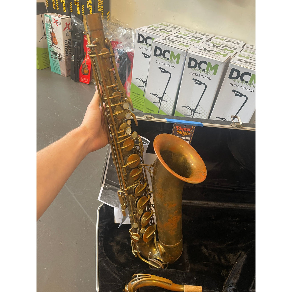 Used Elkhart "The Martin" 1959 USA Tenor Saxophone with Case