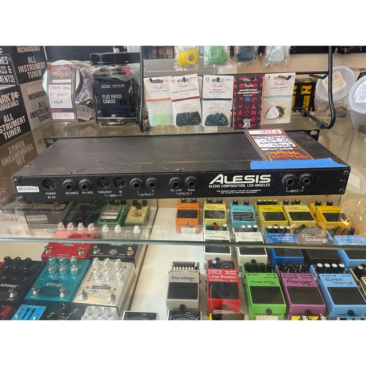 Used Alesis Quadraverb GT Guitar Effects Processor