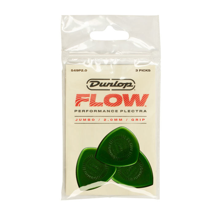 Jim Dunlop  Flow Jumbo 2.0mm Guitar Pick Players Pack