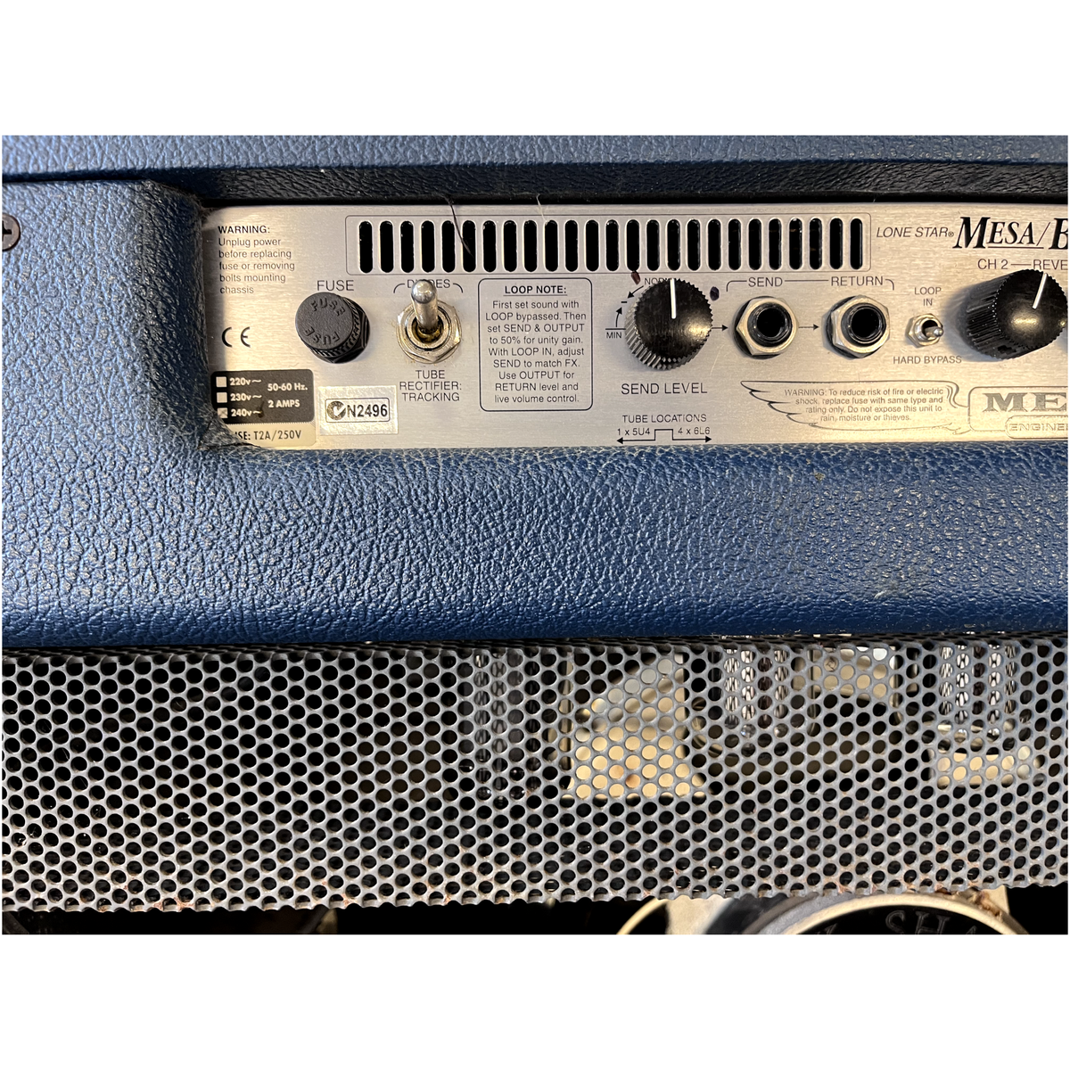 Used Mesa Boogie Lonestar 1x12 with Footswitch and Cover