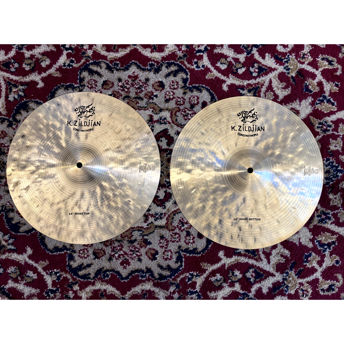 Used Zildjian K Constantinople Hi-Hats 14 inch