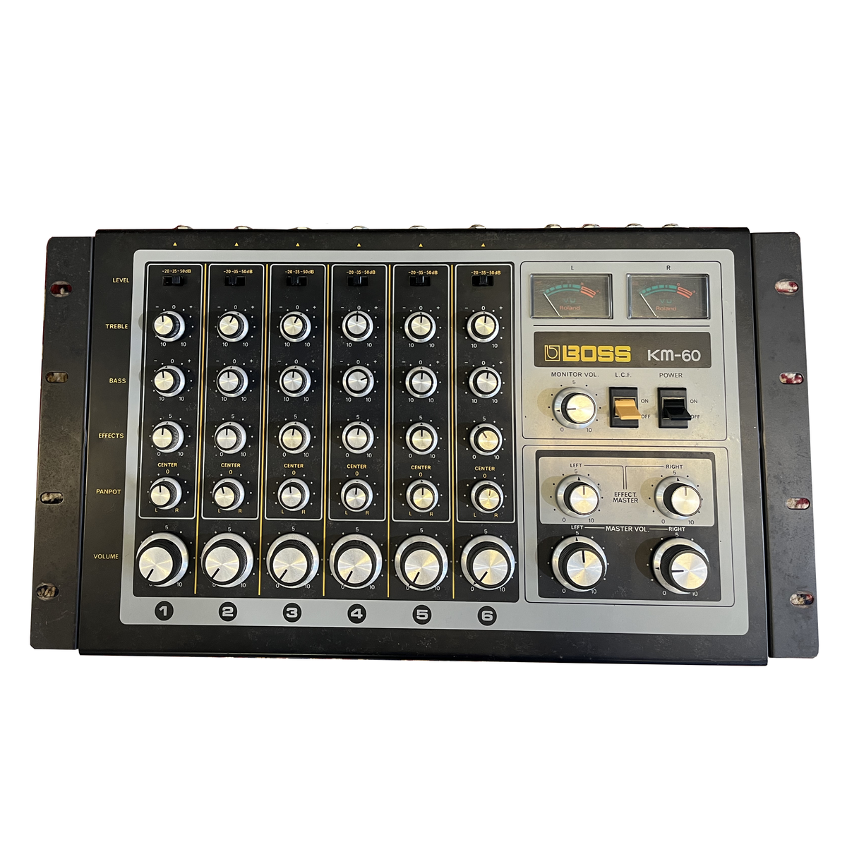 Used 1981 Boss KM-60 6 channel mixer 240V