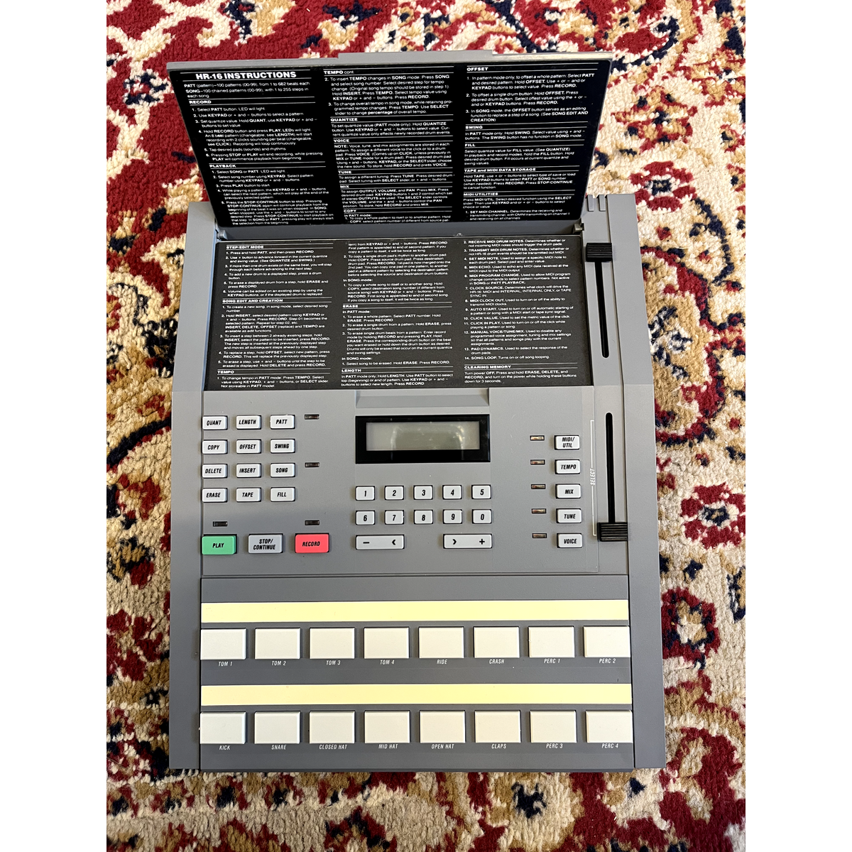 Used Alesis HR-16 Drum Machine