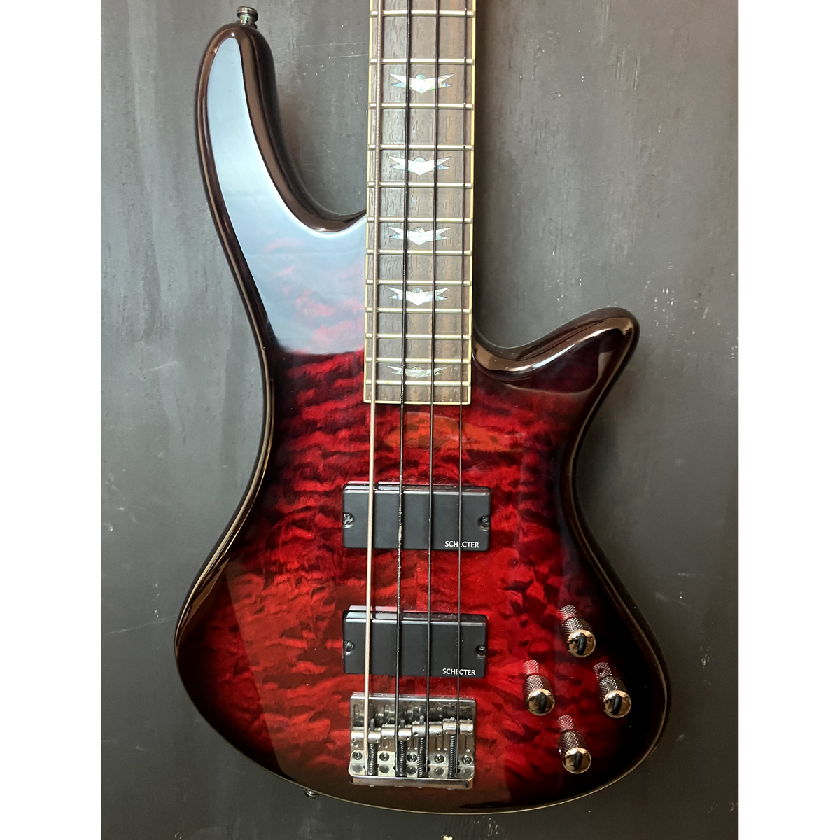Used Schecter Bass with Hardcase