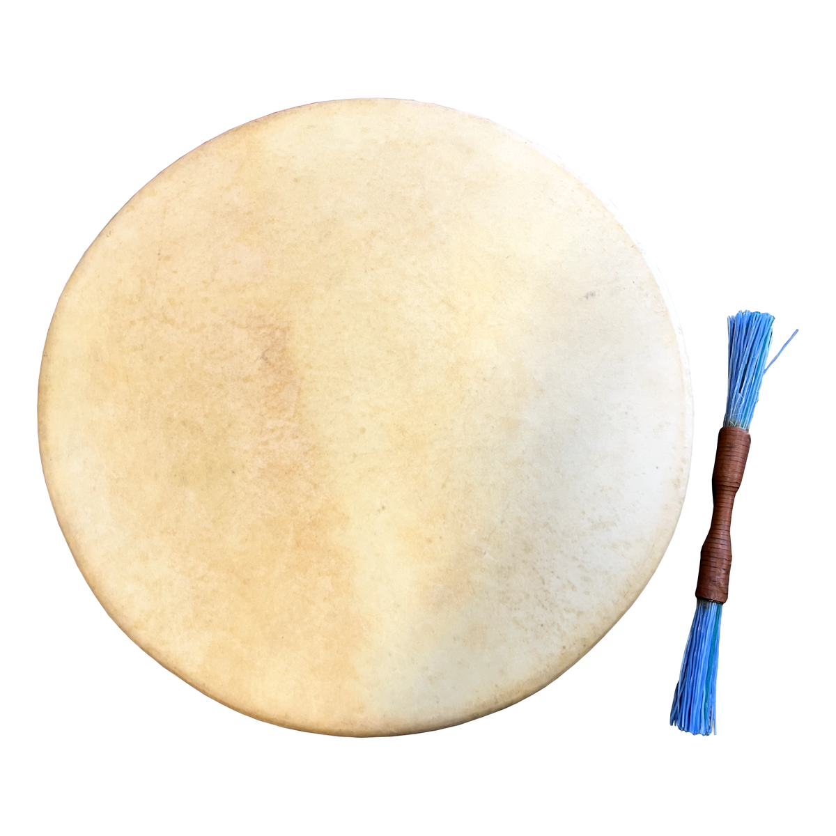Used McKnowalls Bodhran with Beaters and Bag