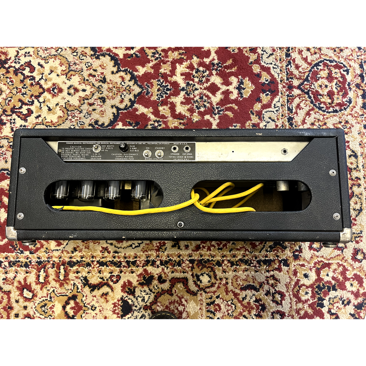 Used Fender Bassman 100 Watt Guitar Amp Head