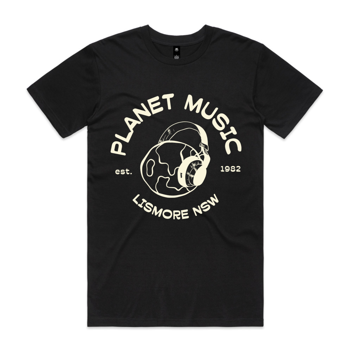 Planet Music T-Shirt Black Extra Large