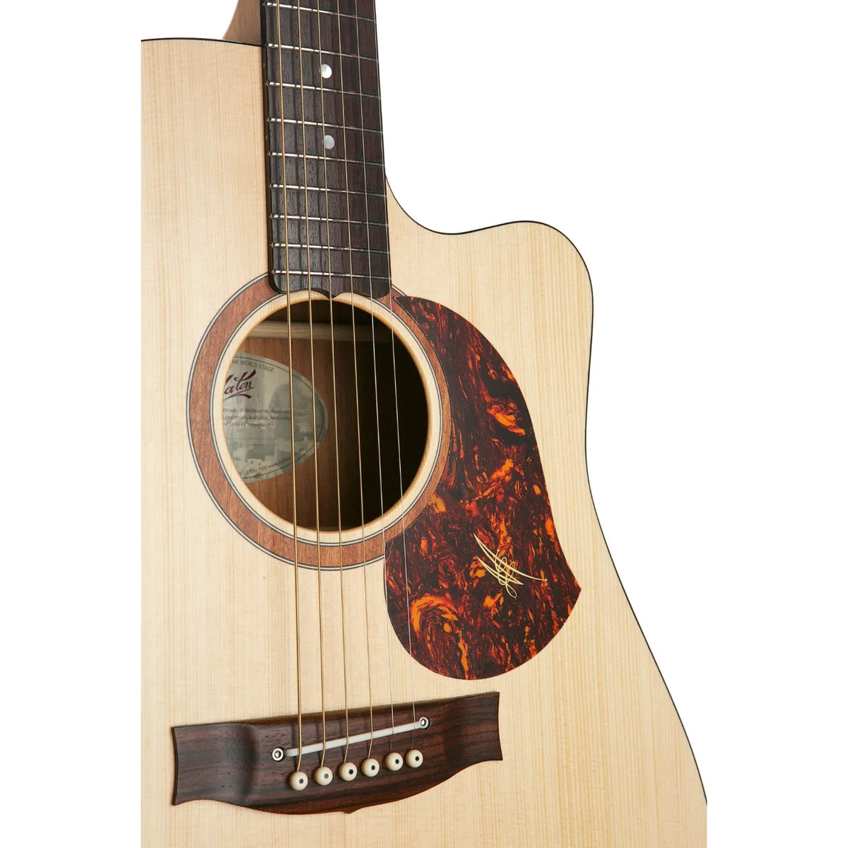 Maton SRS70C Cutaway Acoustic-Electric Dreadnought Guitar
