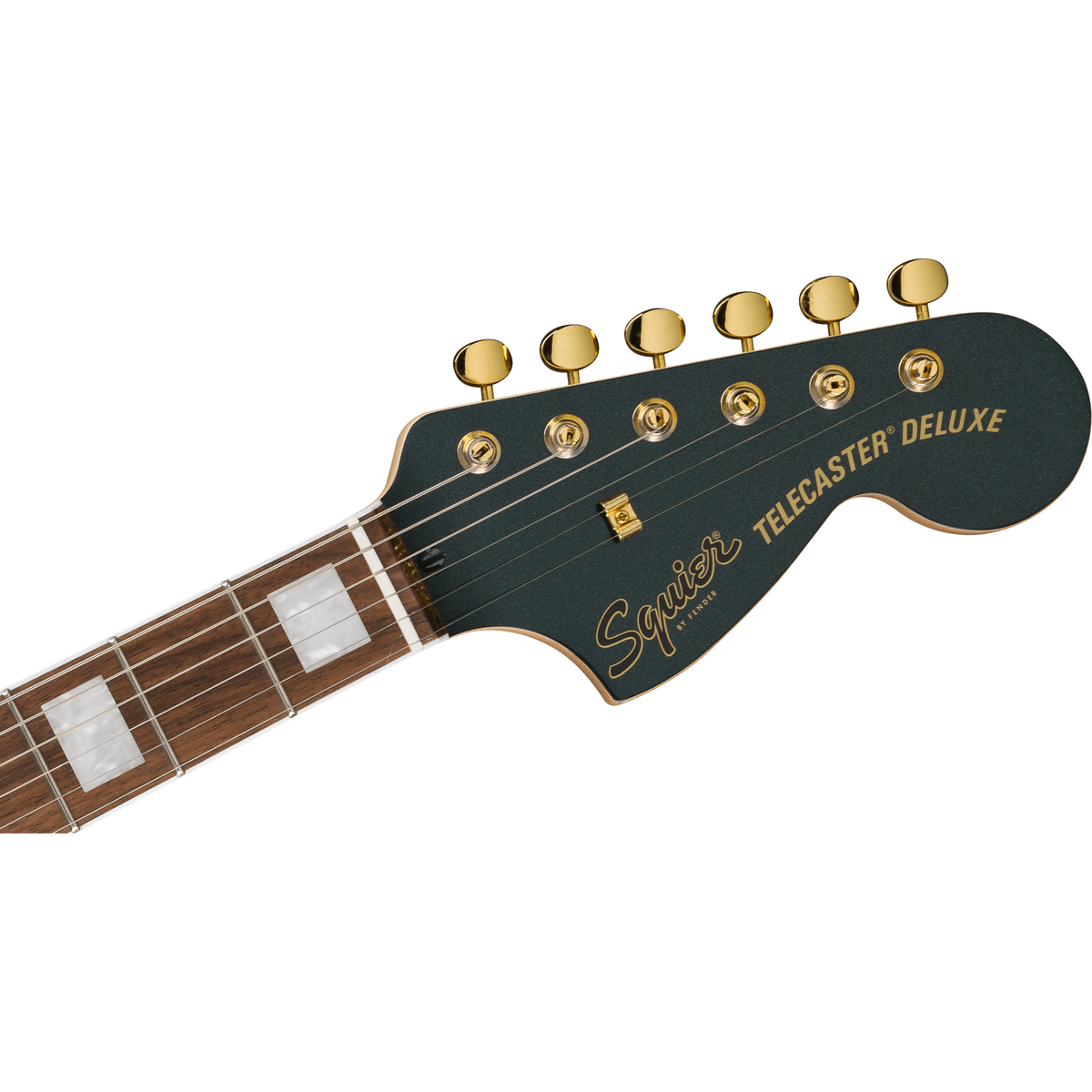 Squier Limited Edition Paranormal Troublemaker Telecaster Deluxe Electric Guitar Cadillac Green