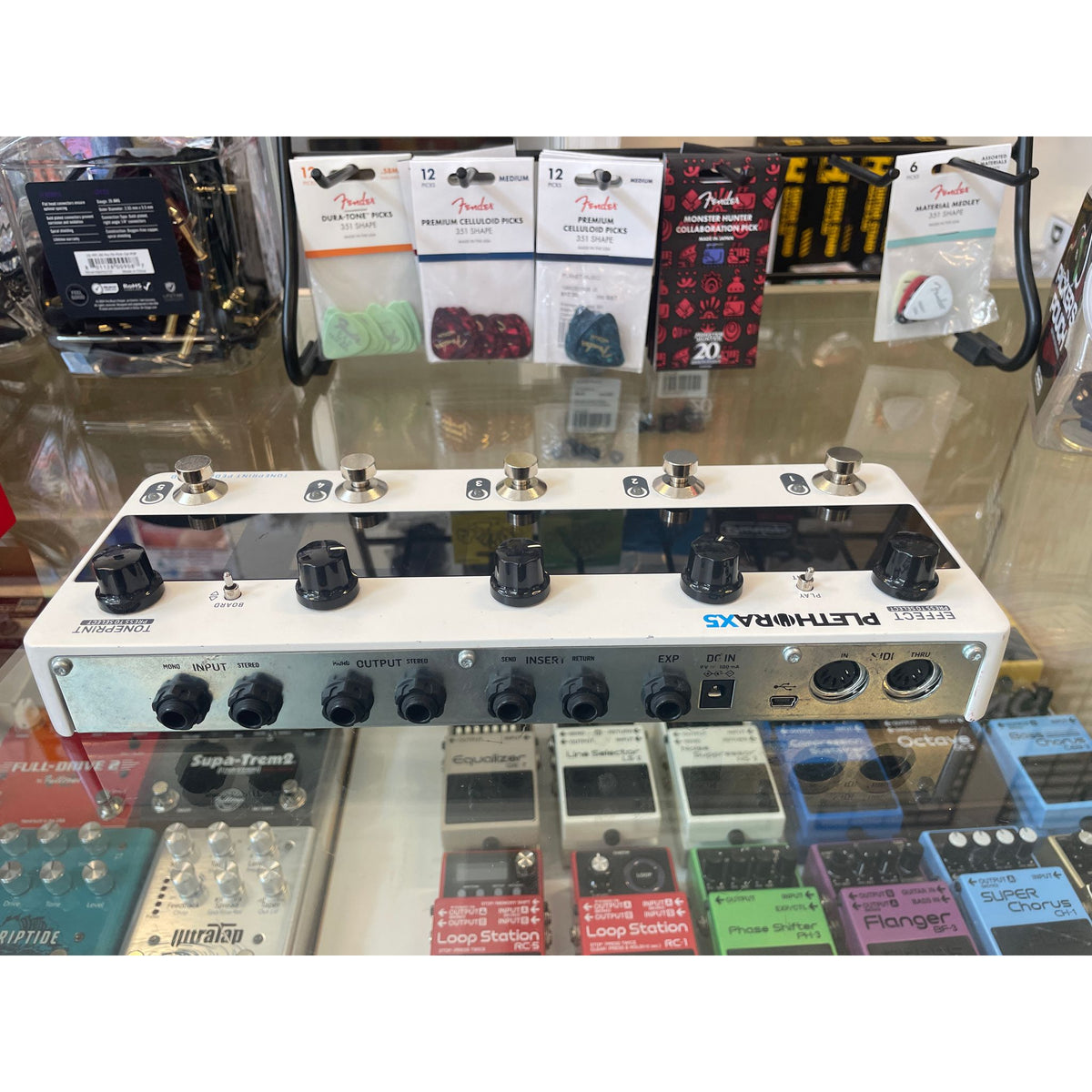 Used TC Electronic Plethora X5 Toneprint Pedalboard