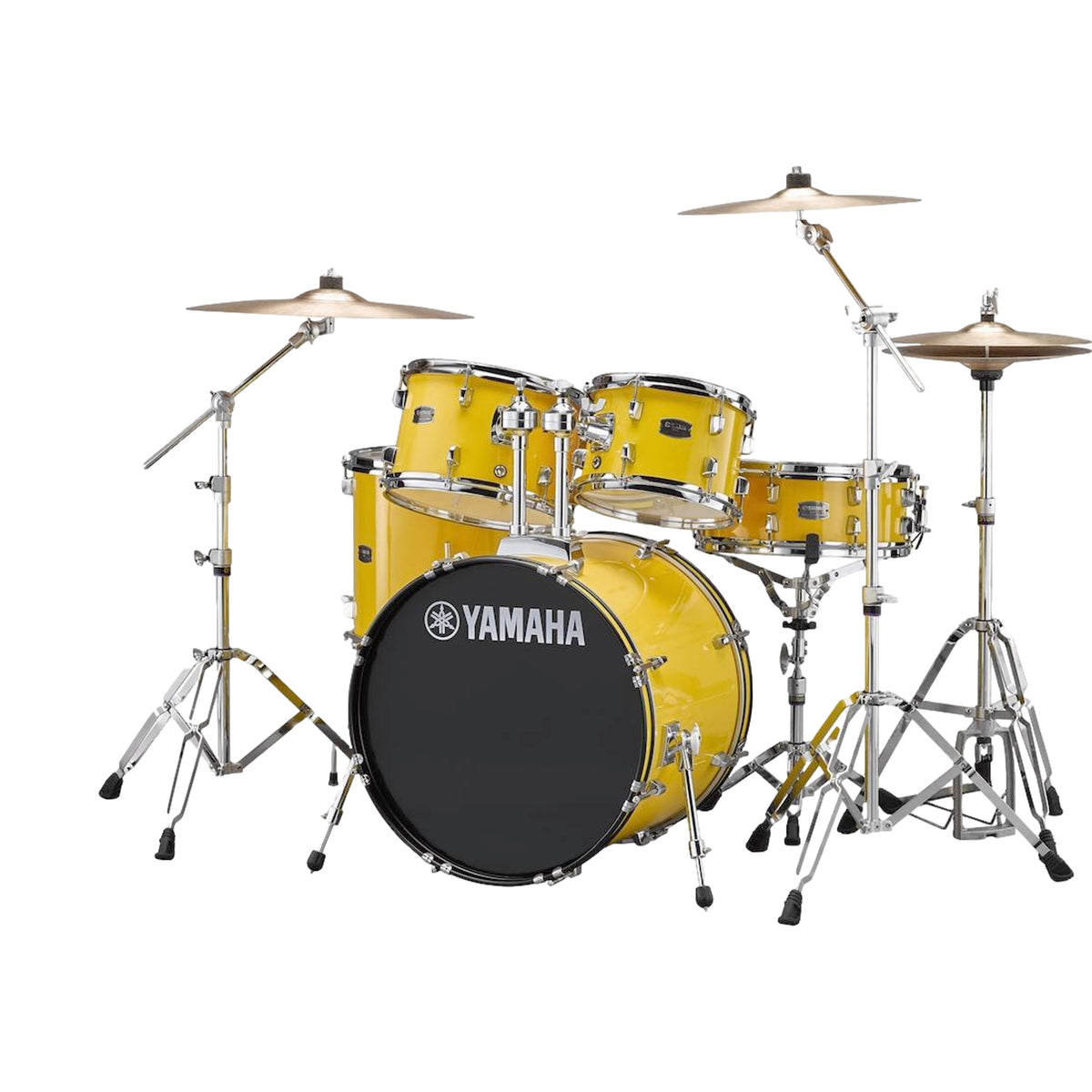 Yamaha RYD22 Rydeen Euro Drum Kit Mellow Yellow with Cymbals