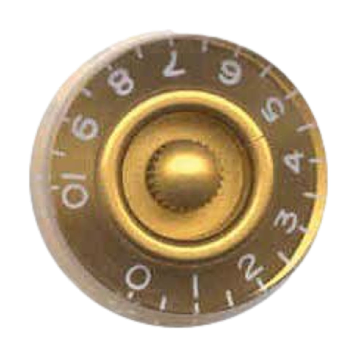 AMS LPAG Control Knob Les Paul Style Gold Pot Shaft