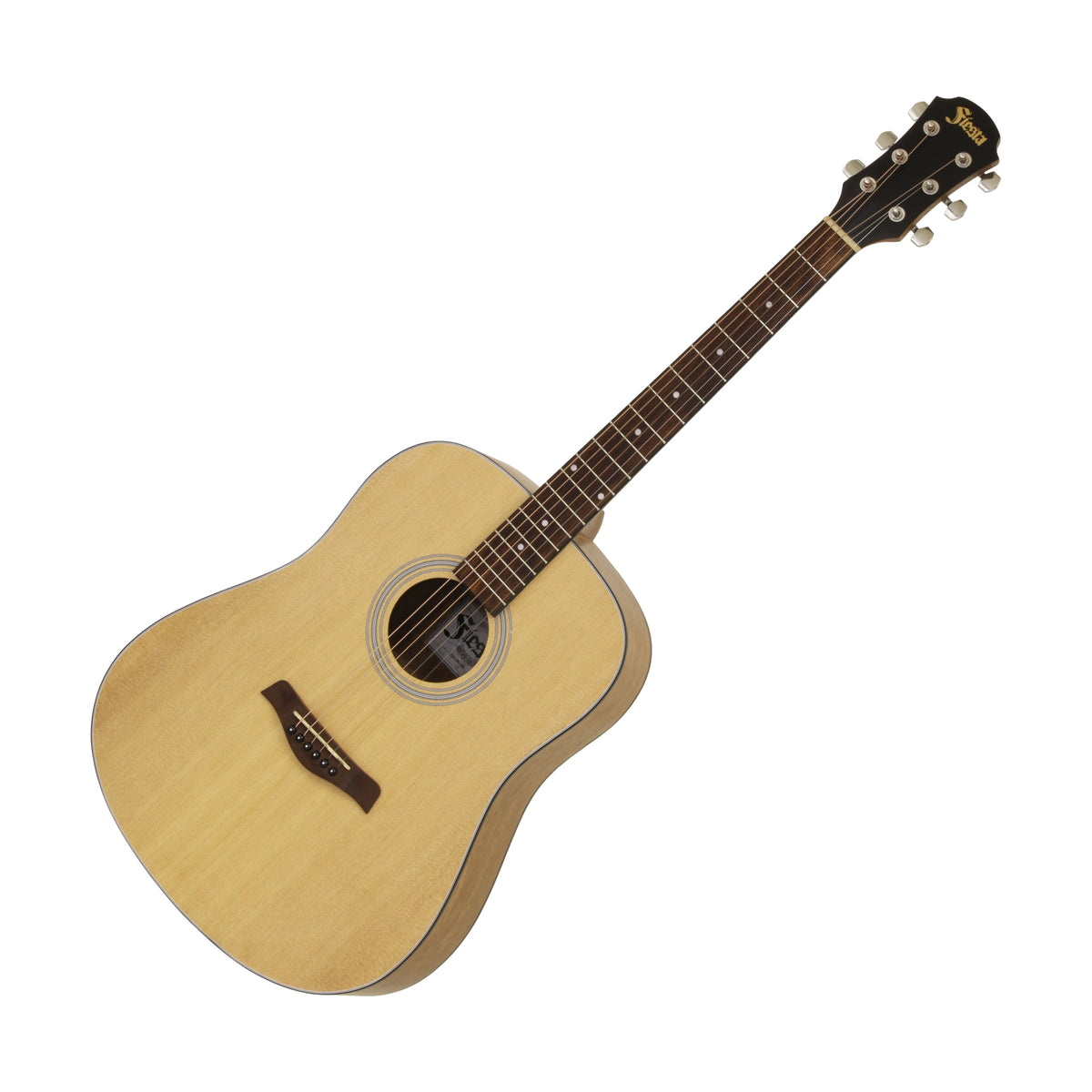Aria Fiesta Series Dreadnought Acoustic Guitar Natural