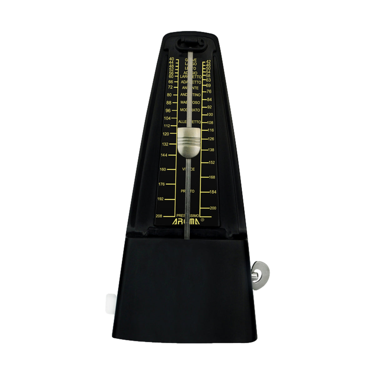 Aroma Mechanical Metronome Black