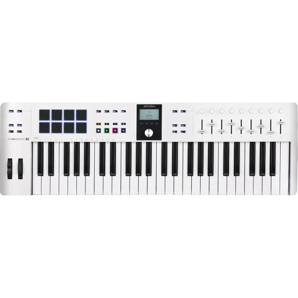 Arturia Keylab Essential Mk3 49 Key USB MIDI Controller White