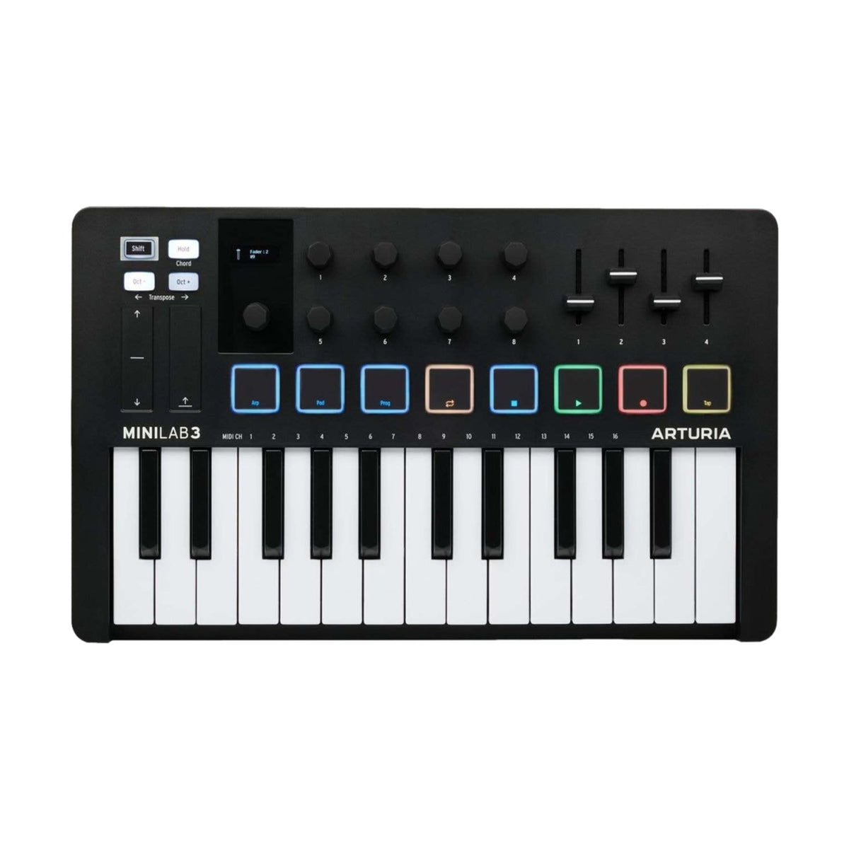 Arturia Minilab 3 Midi Keyboard Black