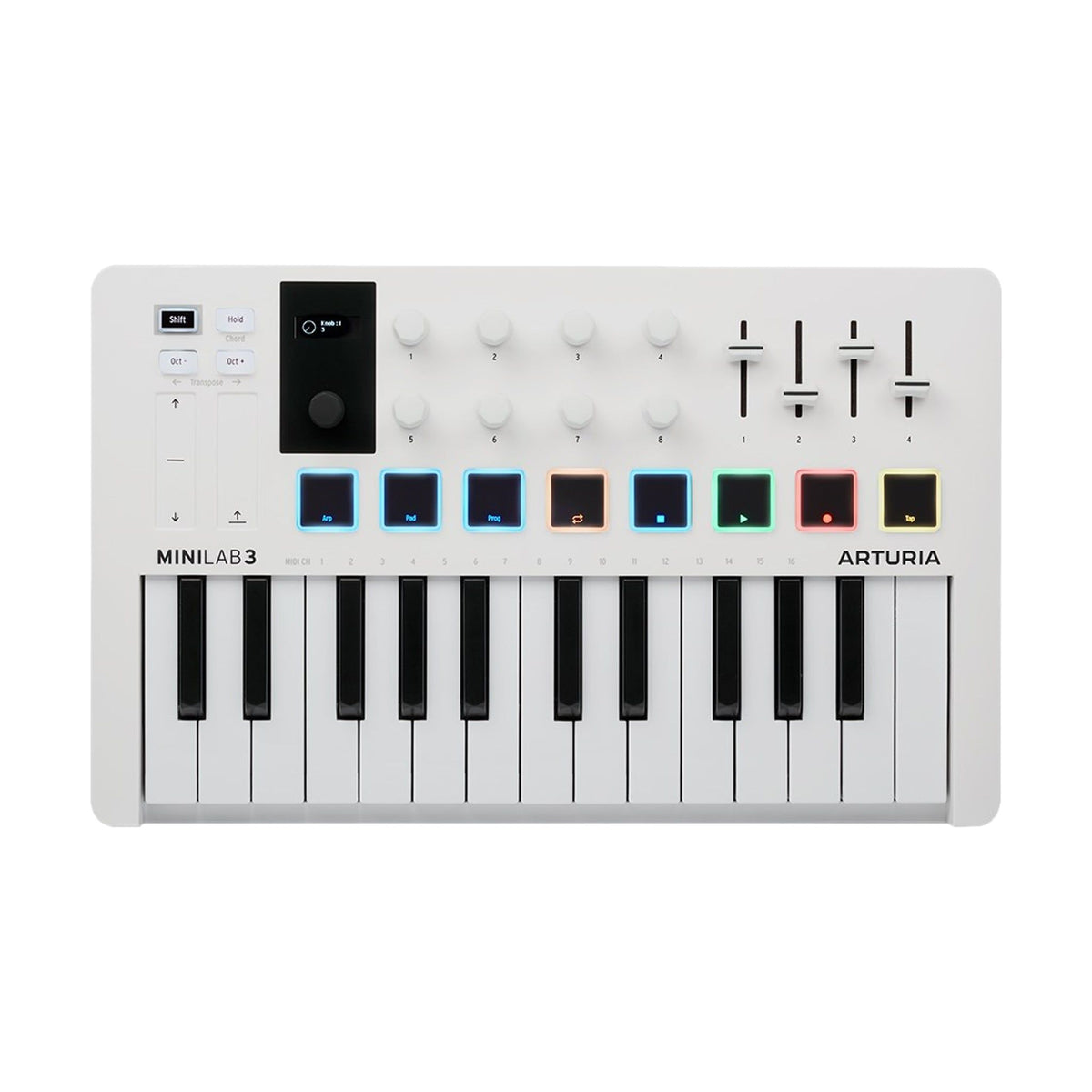 Arturia Minilab 3 Midi Keyboard White