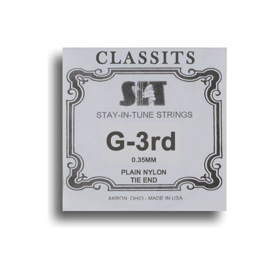 SIT Classits Tie-End Nylon Classical Guitar Single String (G-3RD)