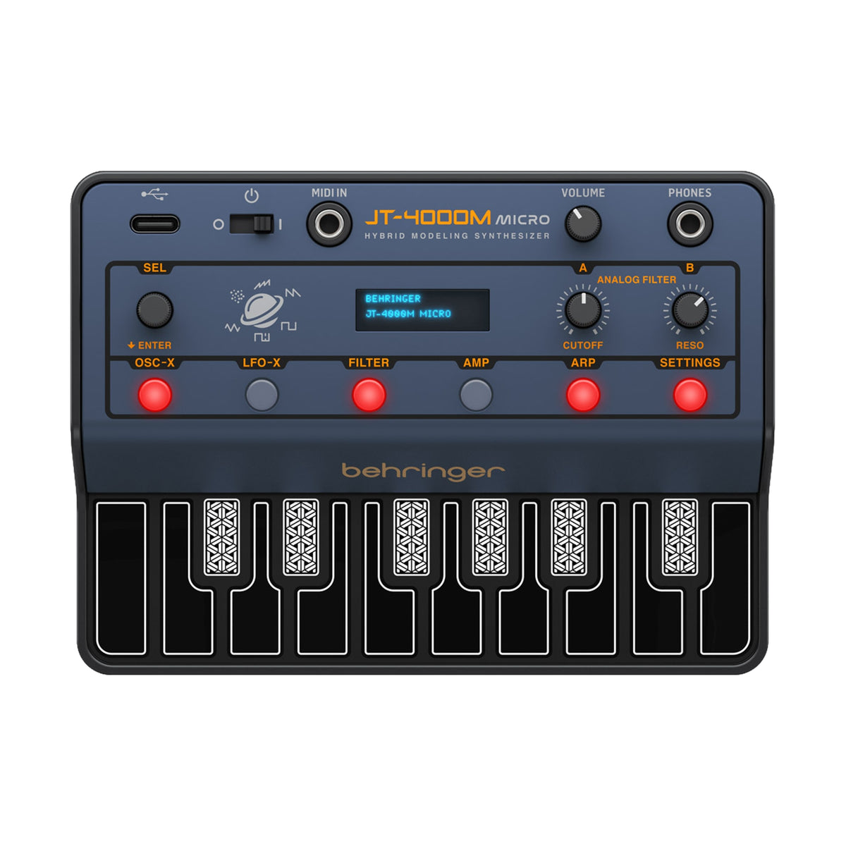 Behringer JT-4000 Micro 4-Voice Hybrid Synth