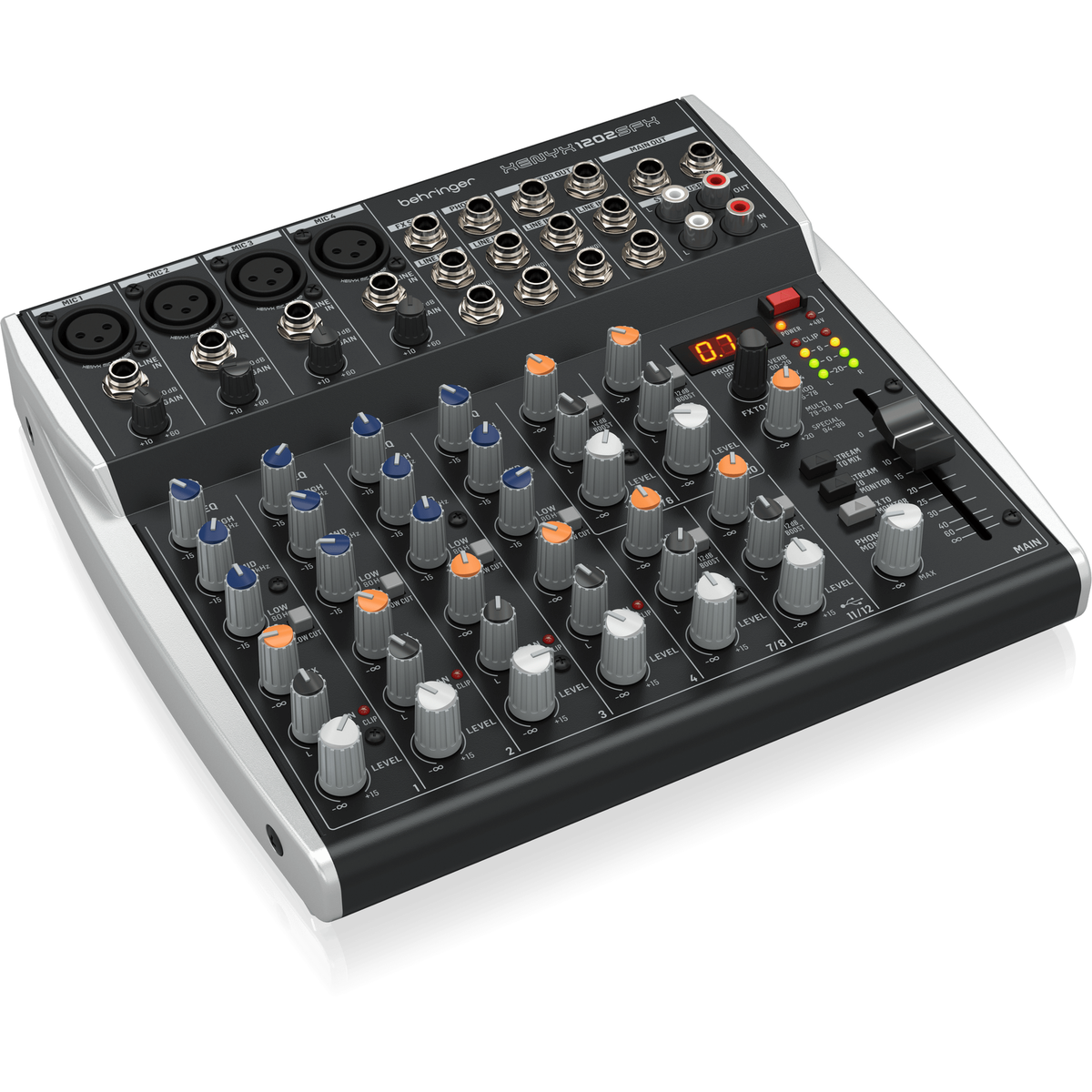 Behringer Xenyx 1202SFX 12 Channel Mixer with USB and FX