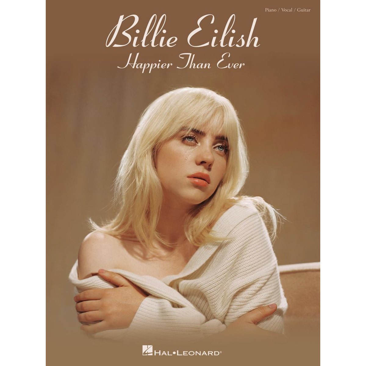 Billie Eilish Happier Than Ever Piano Vocal Guitar Artist Songbook Softcover