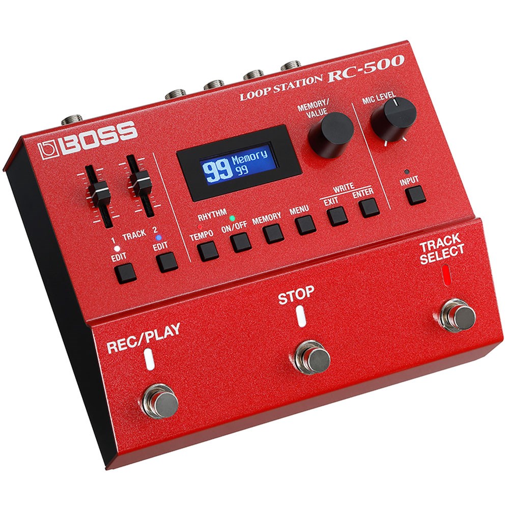 Boss RC-500 Loop Station Advanced 2-Track Looper Pedal