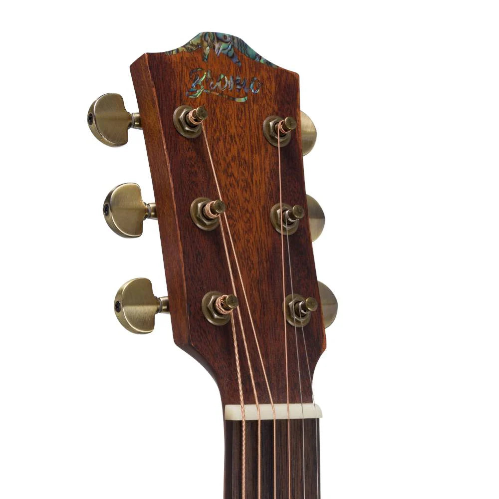 Bromo BAR1H Rocky Mountain Series Dreadnought Acoustic Guitar with Gig Bag