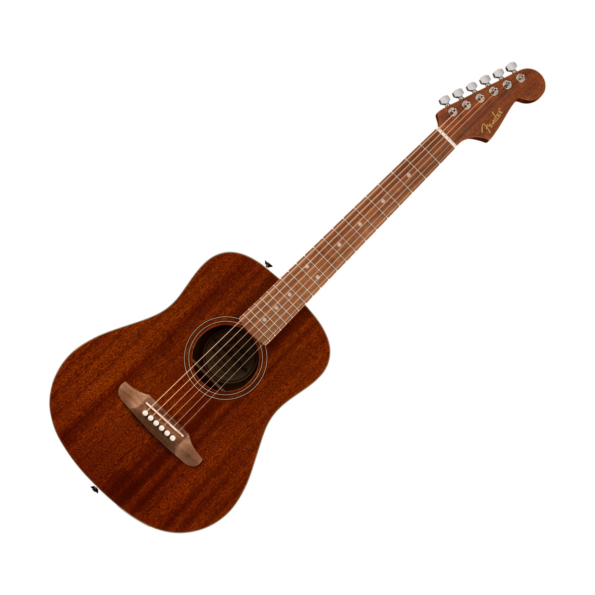 California Standard Redondo Acoustic Guitar Mini Sapele Top Natural Sapele with Bag