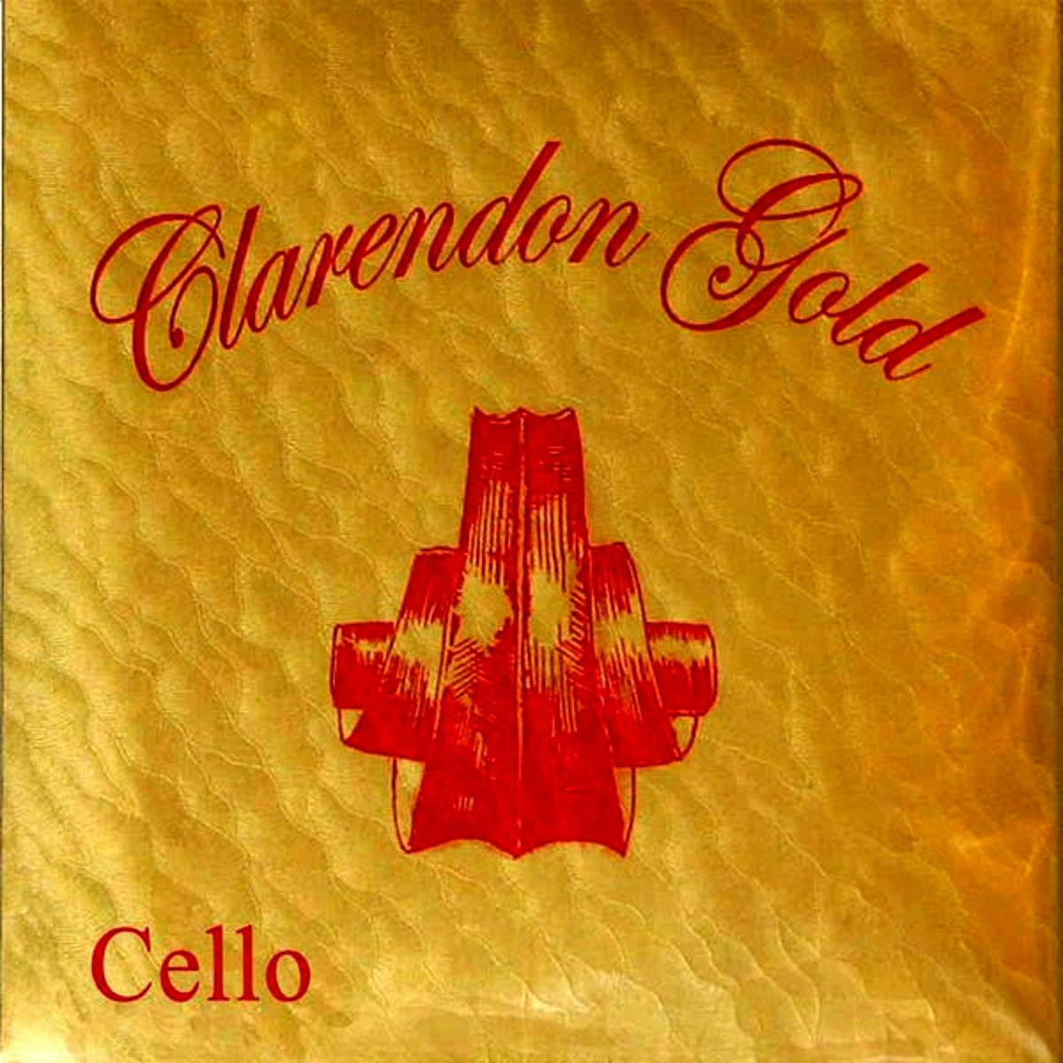 Clarendon 4/4 Size Cello String Set Gold Series