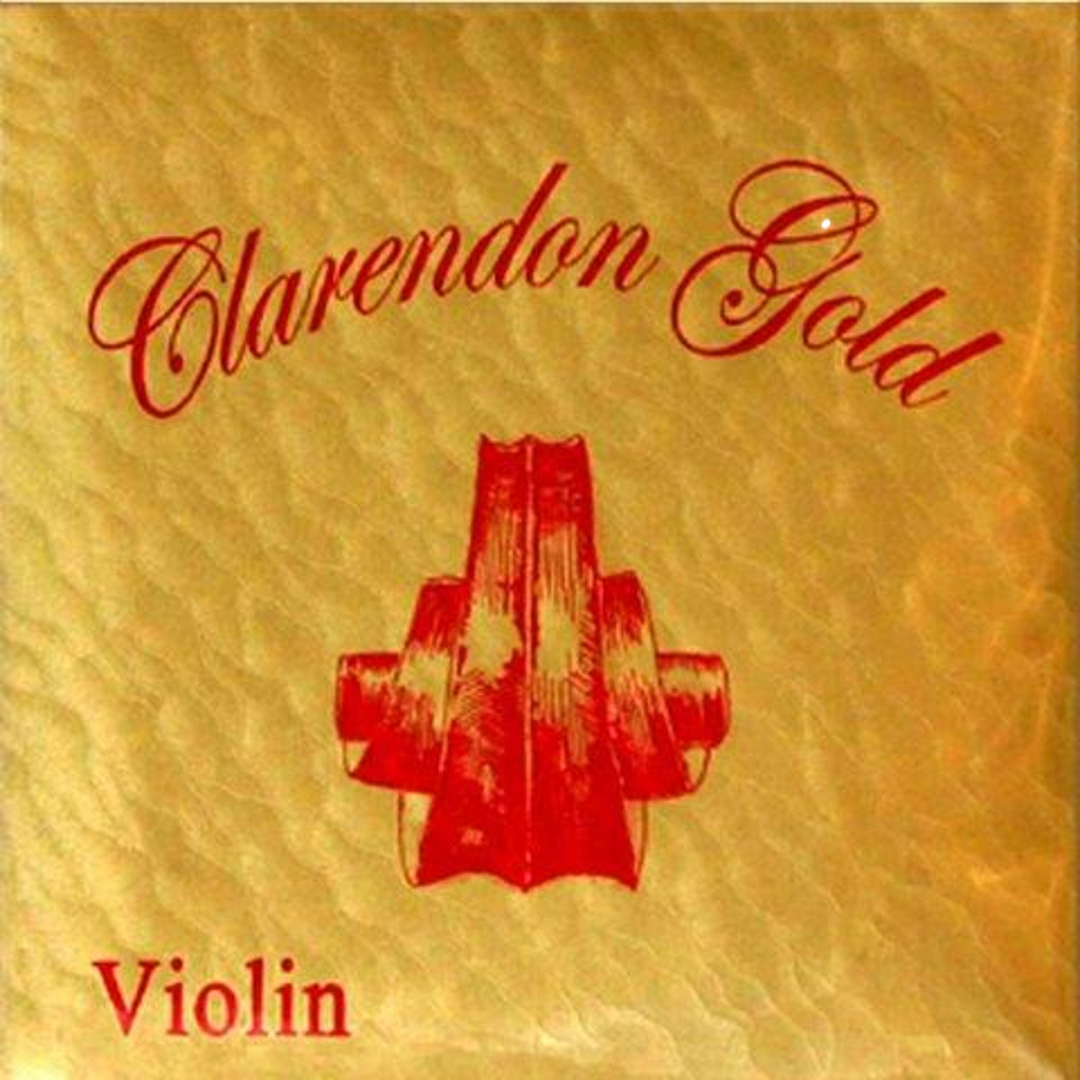 Clarendon Gold Single Violin String D 3/4 Size