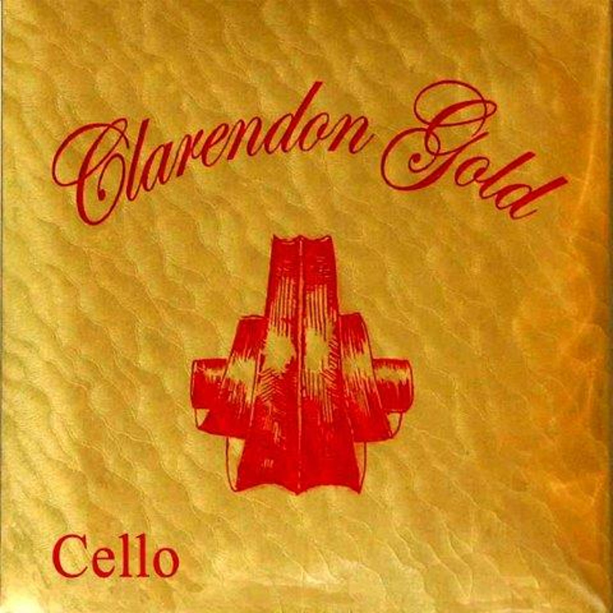 Clarendon Gold Single Cello String D 4/4 Size