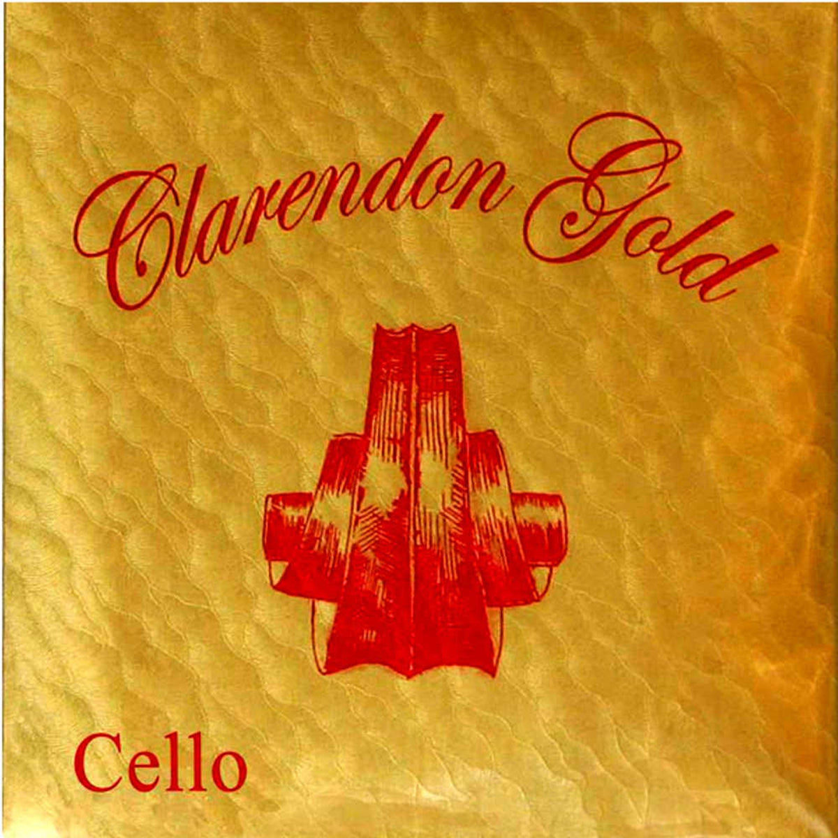 Clarendon Single Cello 1st A String 4/4 Size Chrome Wound