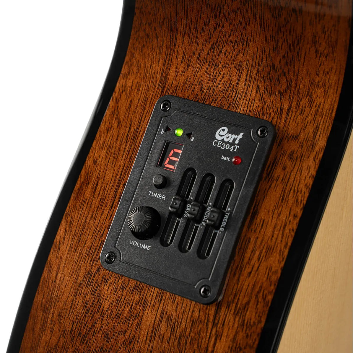 Cort L60CE Acoustic Electric Guitar Natural Satin